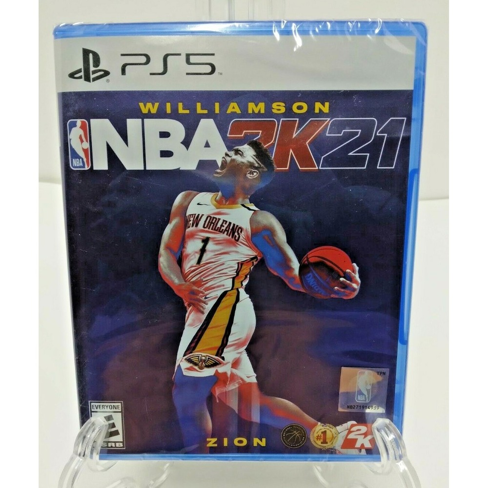 NBA 2K21 Sony PlayStation 5 PS5‎ Brand New Factory Sealed Zion Williamson Cover